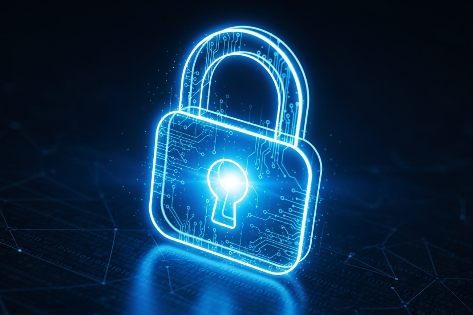 a digital lock icon symbolizing data security - fin techasia.net