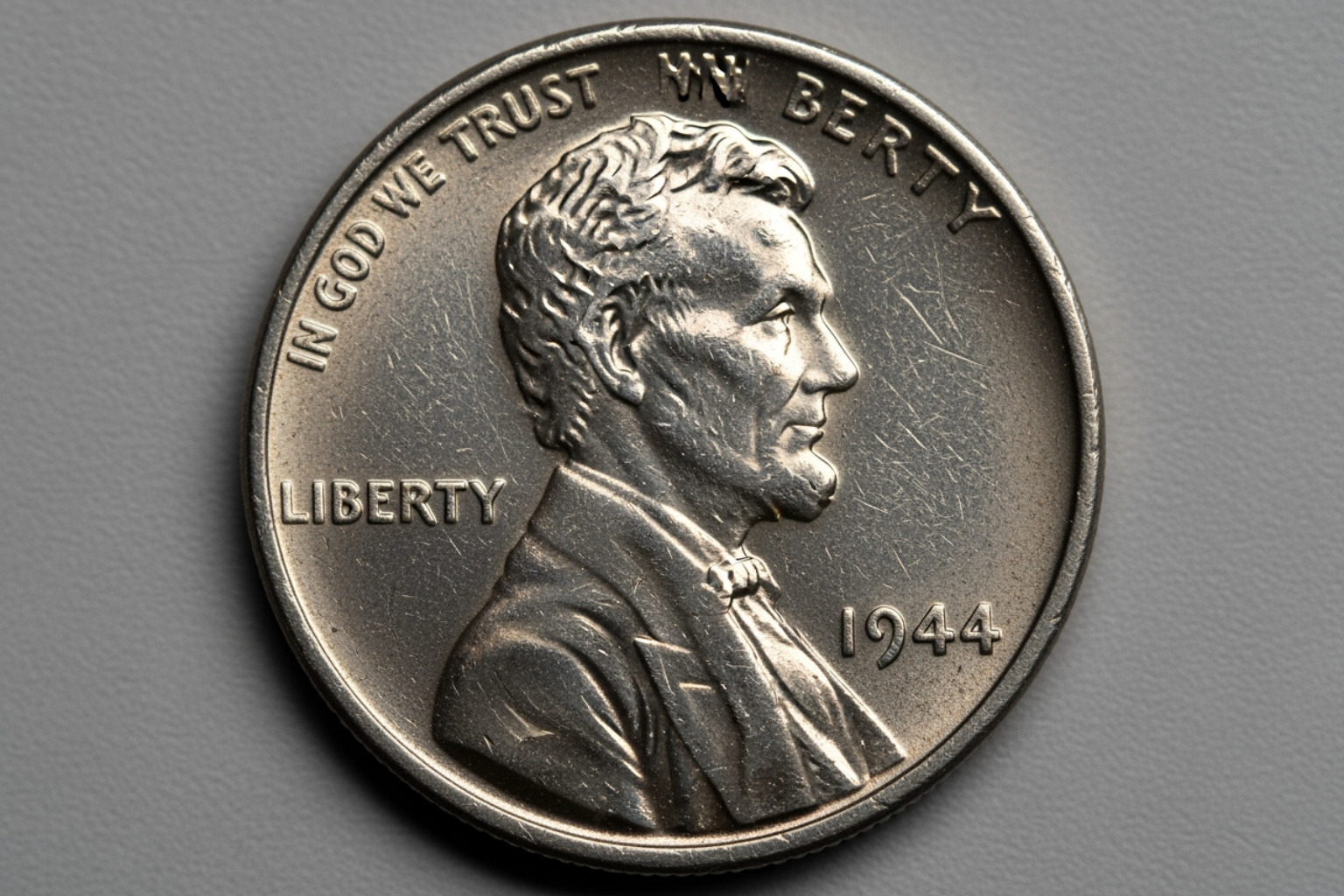 1944 Philadelphia Steel Penny - most valuable 1944 wheat penny value