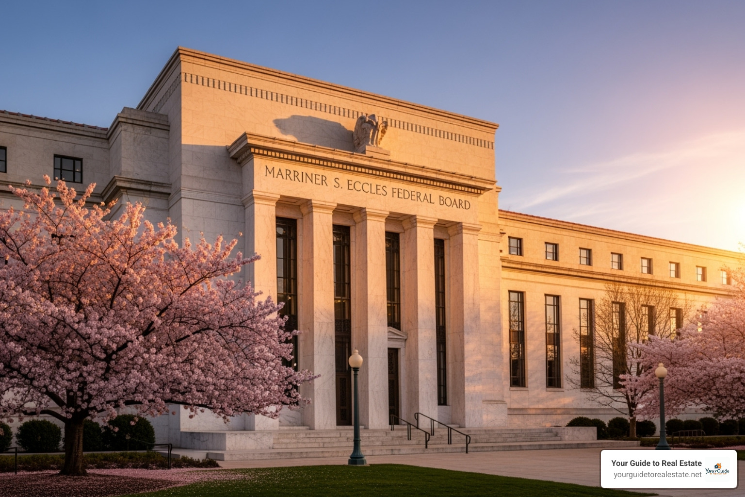 Federal Reserve building - will mortgage rates go down