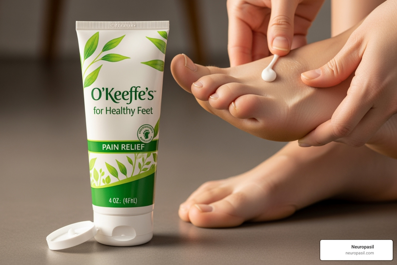 O'Keeffe's for Healthy Feet Pain Relief cream - foot pain relief cream