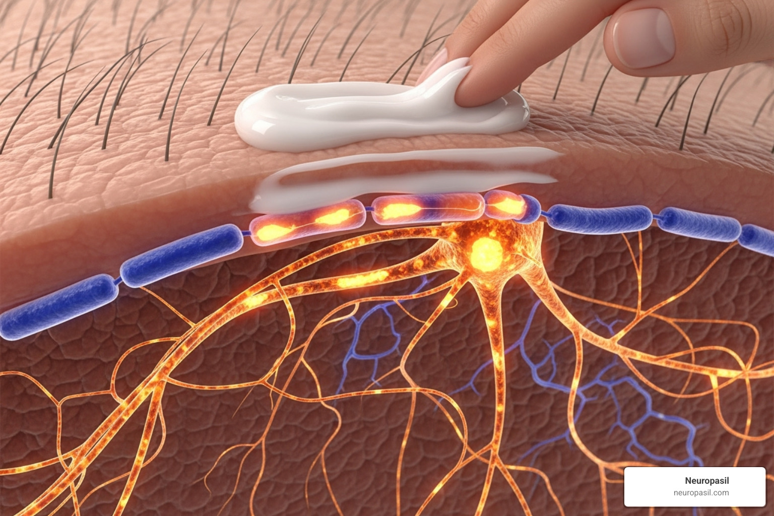 how topical agents block pain signals at the skin level - nerve pain cream prescription