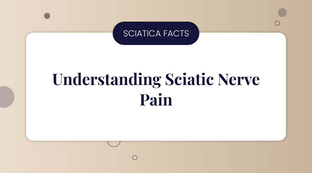 Infographic showing sciatic nerve anatomy, common causes including herniated disc and spinal stenosis, typical symptoms of radiating pain and numbness, and treatment timeline from immediate relief to recovery - sciatic nerve pain treatment infographic simple-info-landscape-card