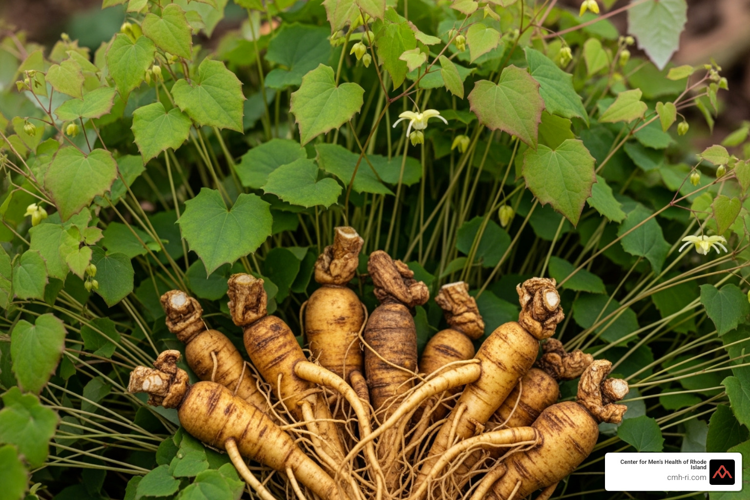 common herbal ingredients like ginseng root and horny goat weed - over the counter viagra