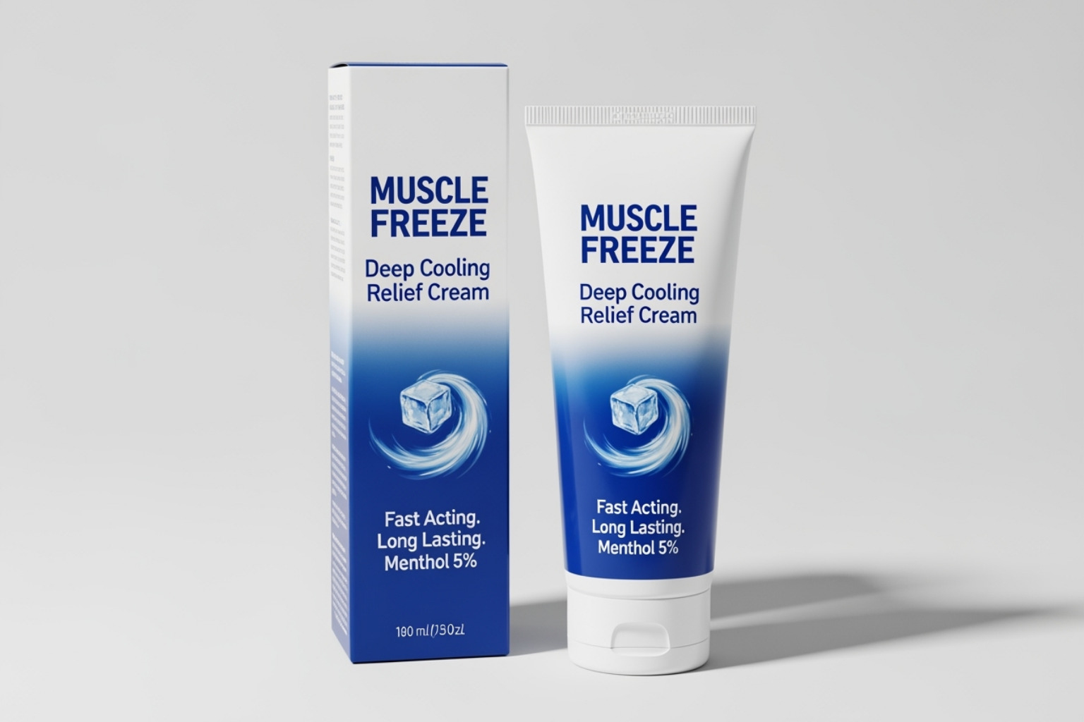 Neuropasil product tube and packaging - cream for pulled muscles