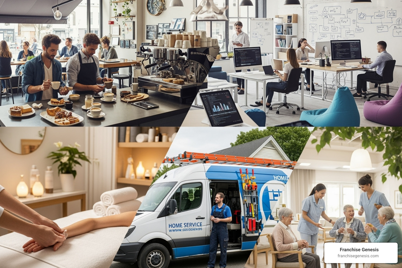 diverse business concepts - Future franchise opportunities