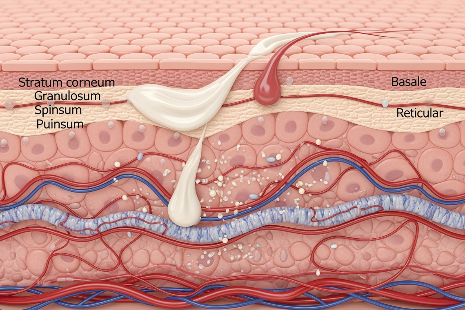 how topical cream penetrates skin - pain killing ointment