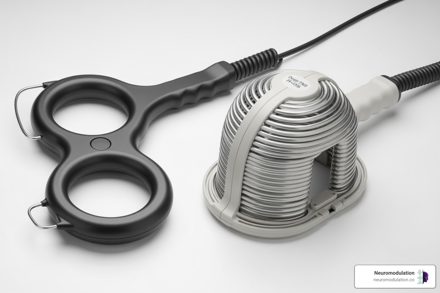 Comparison of a standard figure-8 coil with a Deep TMS H-coil - TMS session duration