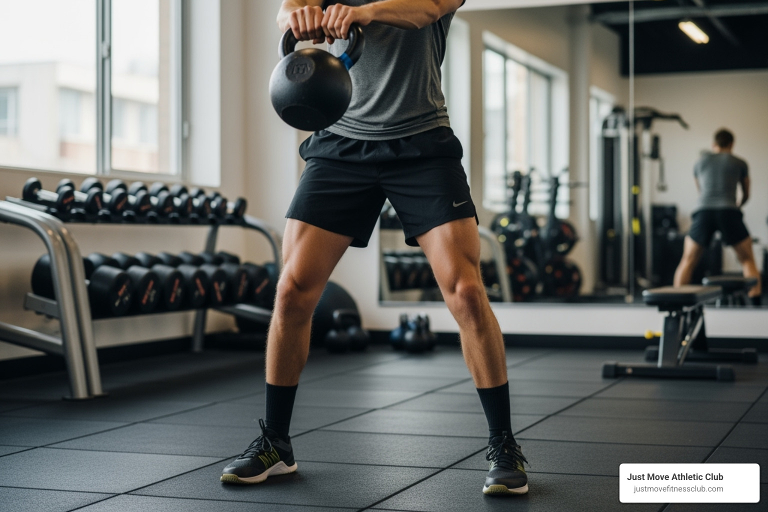 Image of a person doing a functional movement like a kettlebell swing - personal training winter haven Image of a person doing a functional movement like a kettlebell swing - personal training winter haven