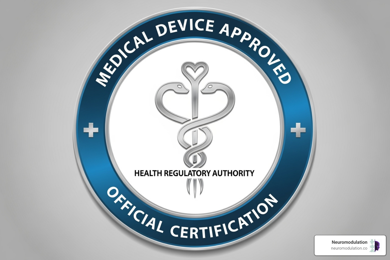 Regulatory approval symbol for medical devices - tms side effects