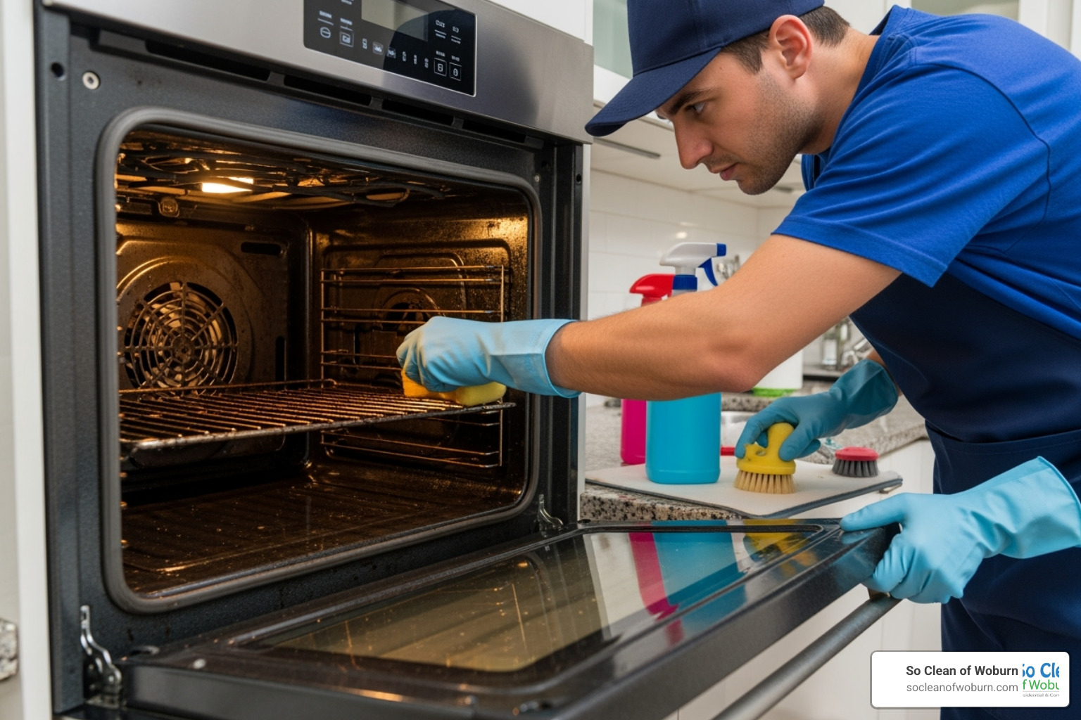 professional cleaner deep cleaning an oven - end of tenancy cleaning prices professional cleaner deep cleaning an oven - end of tenancy cleaning prices