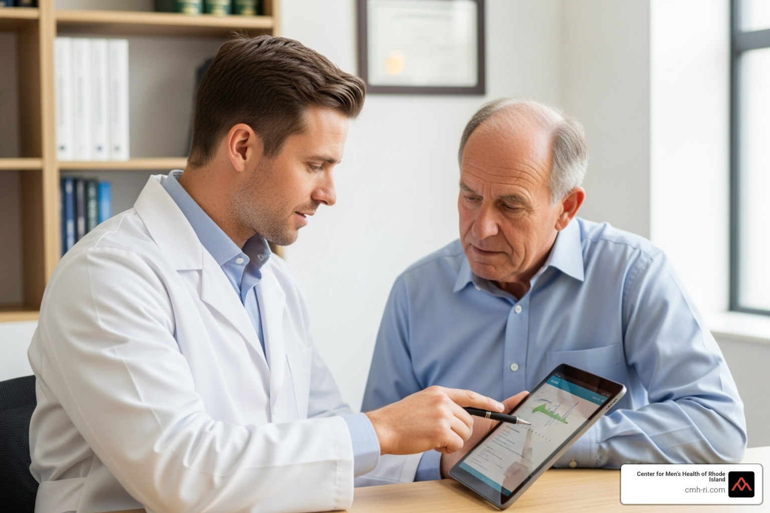 doctor discussing treatment options - prostate bph drugs doctor discussing treatment options - prostate bph drugs