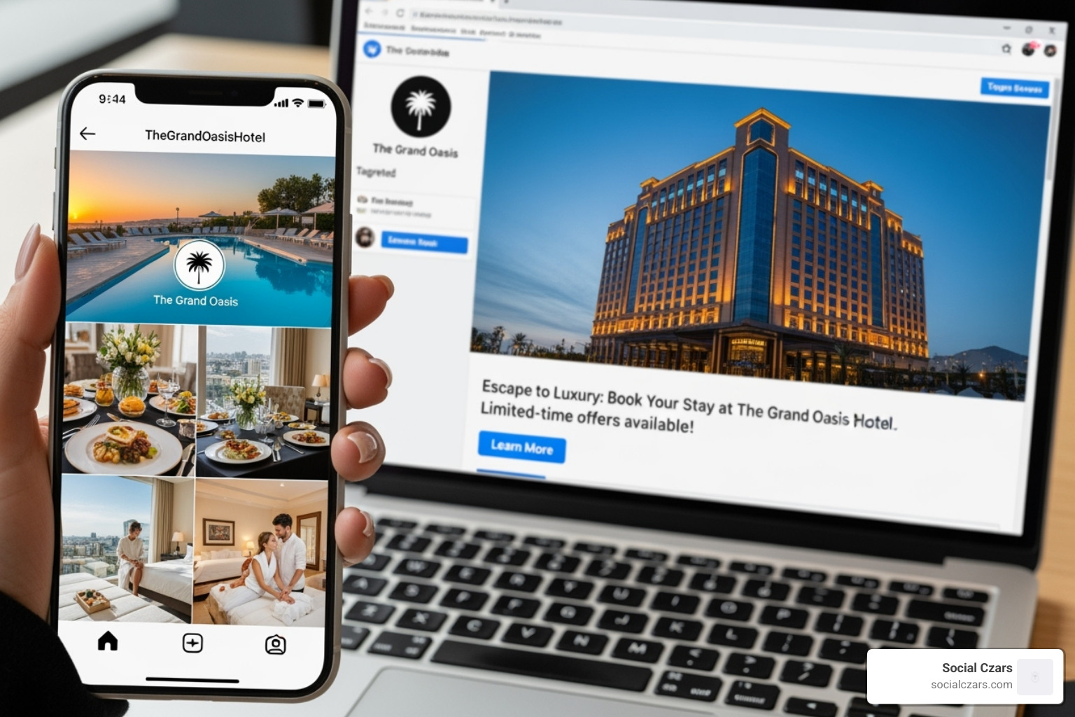 digital marketing khách sạn