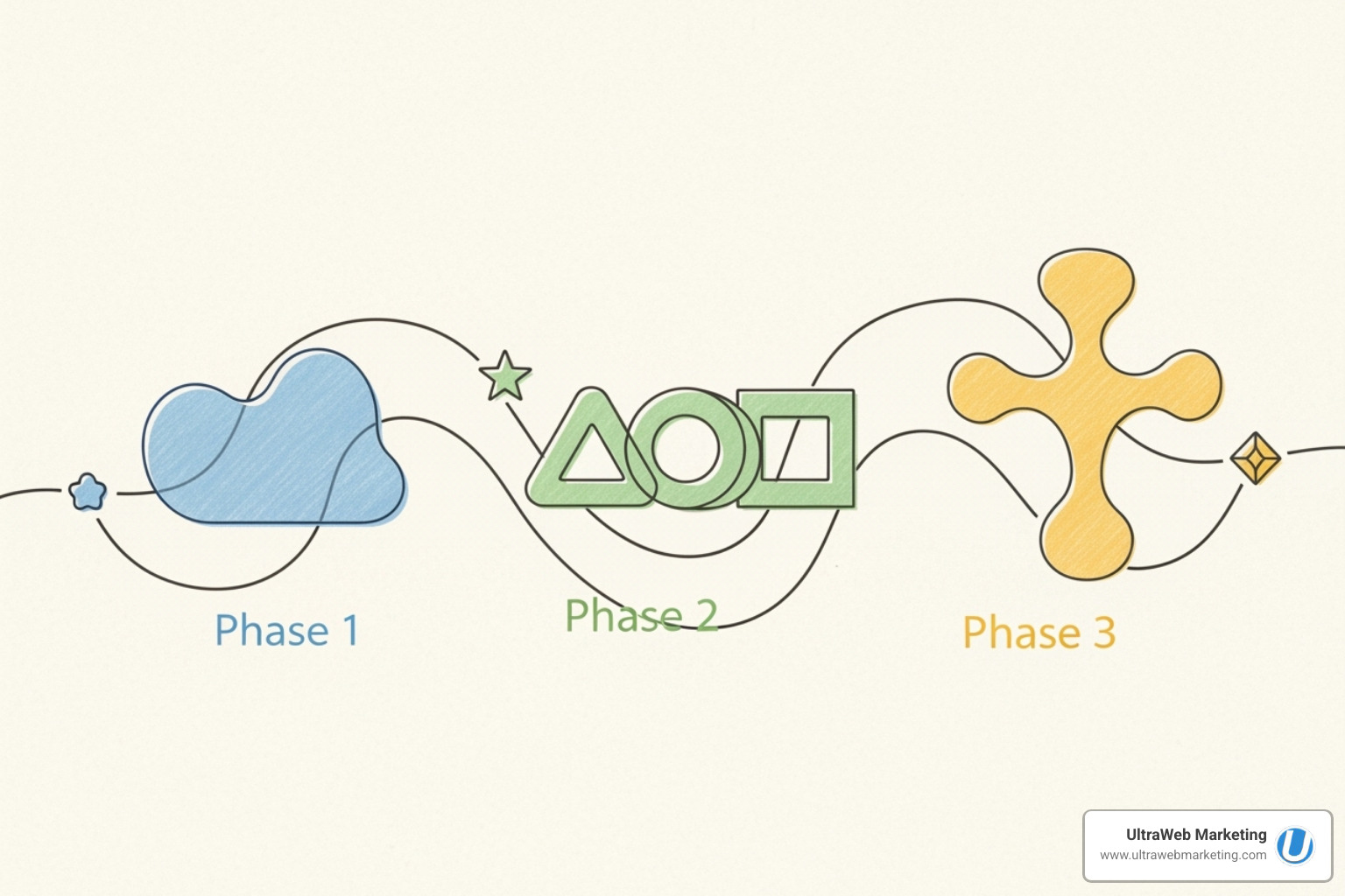 project timeline or roadmap - full service web design project timeline or roadmap - full service web design