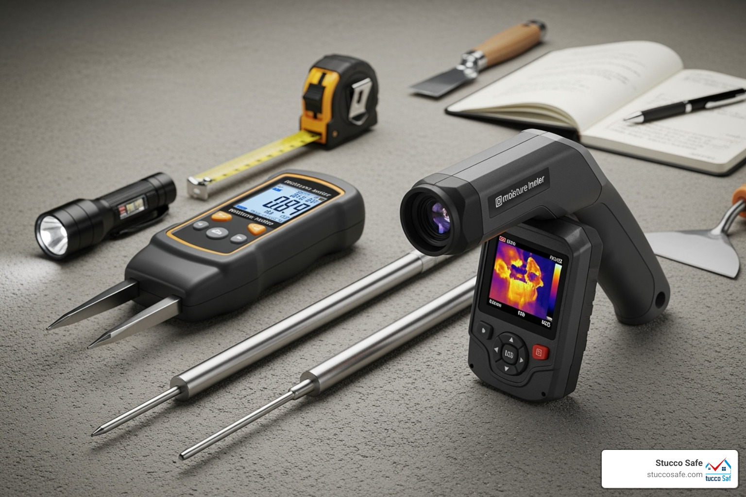 stucco inspection tools - stucco construction defects