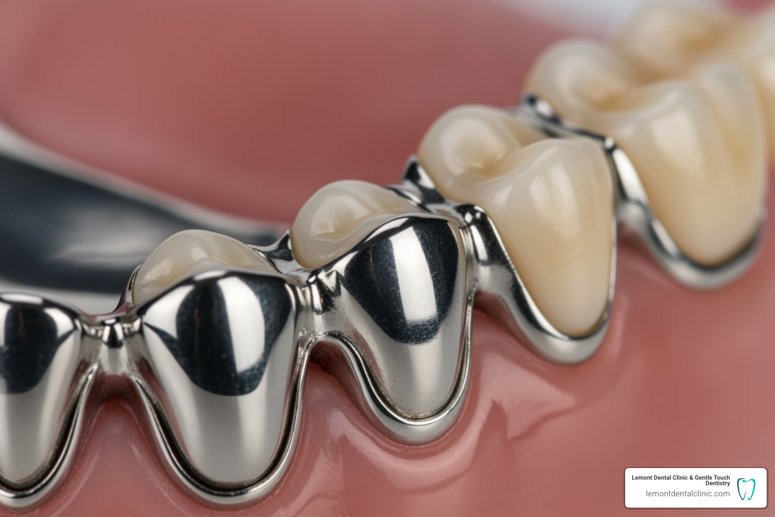 cast metal partial denture - different types of partial dentures