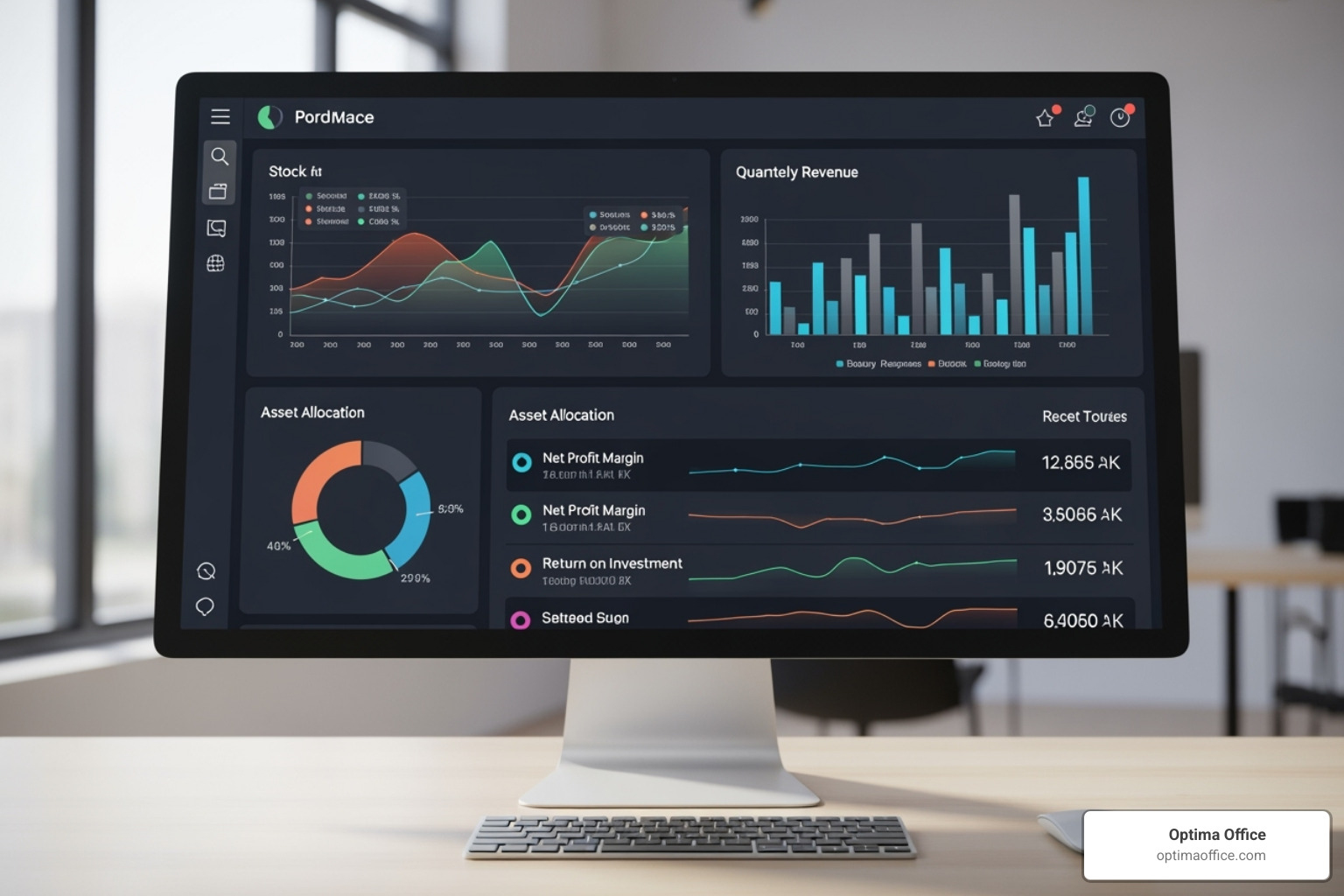 clean, organized digital dashboard showing financial statements - cfo, hr, tax and accounting for startups clean, organized digital dashboard showing financial statements - cfo, hr, tax and accounting for startups