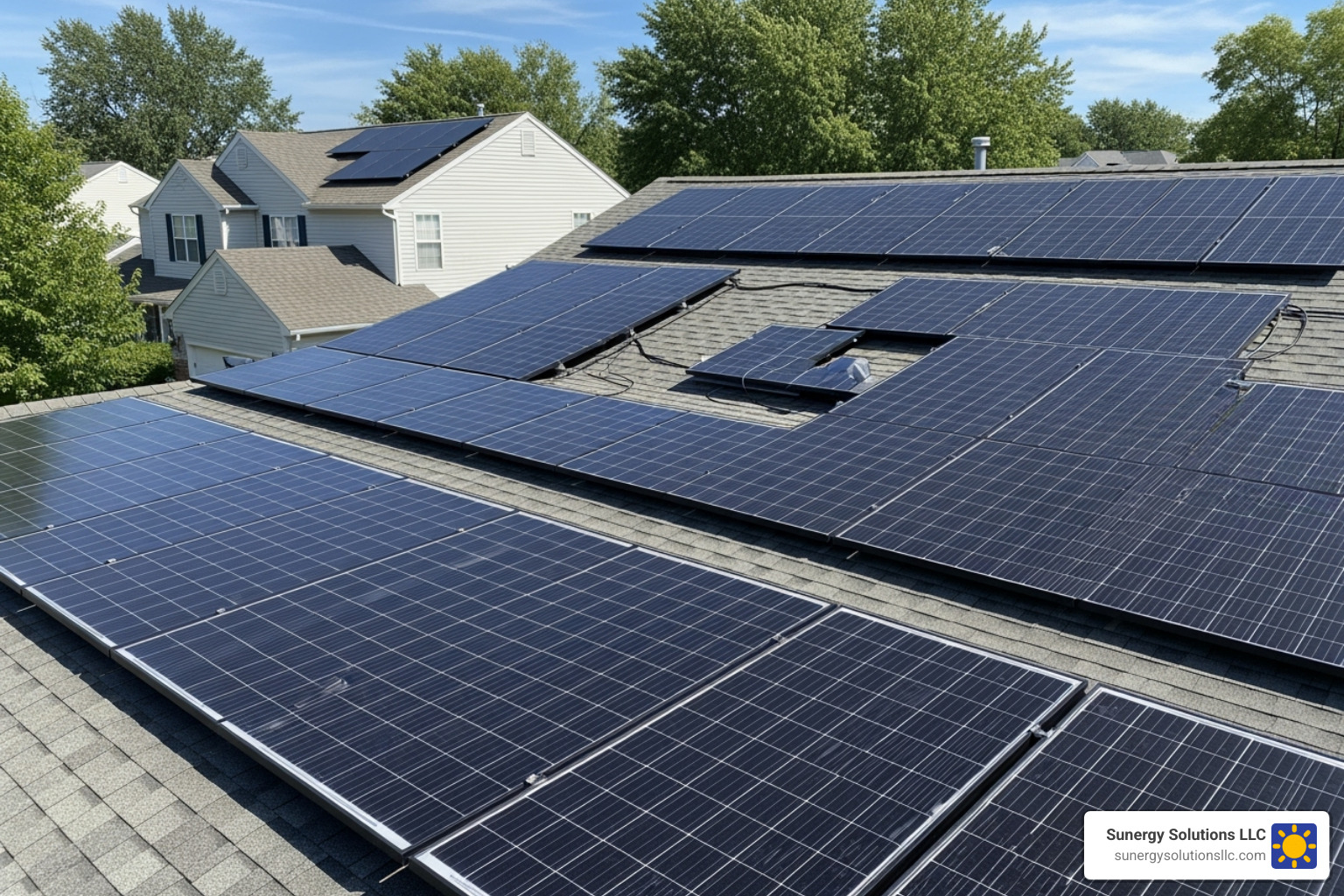 different types of solar panels, including sleek, all-black monocrystalline panels - Residential Solar Systems different types of solar panels, including sleek, all-black monocrystalline panels - Residential Solar Systems