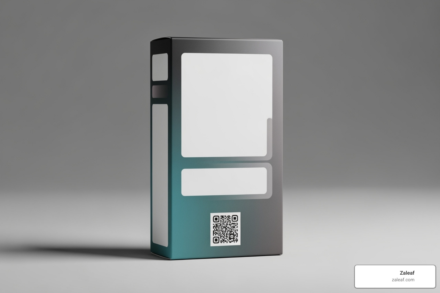 A clearly labeled vape cartridge box with annotations pointing to key information such as cannabinoid content, net weight, batch number, manufacturing date, and a QR code for lab results - safe and legal
