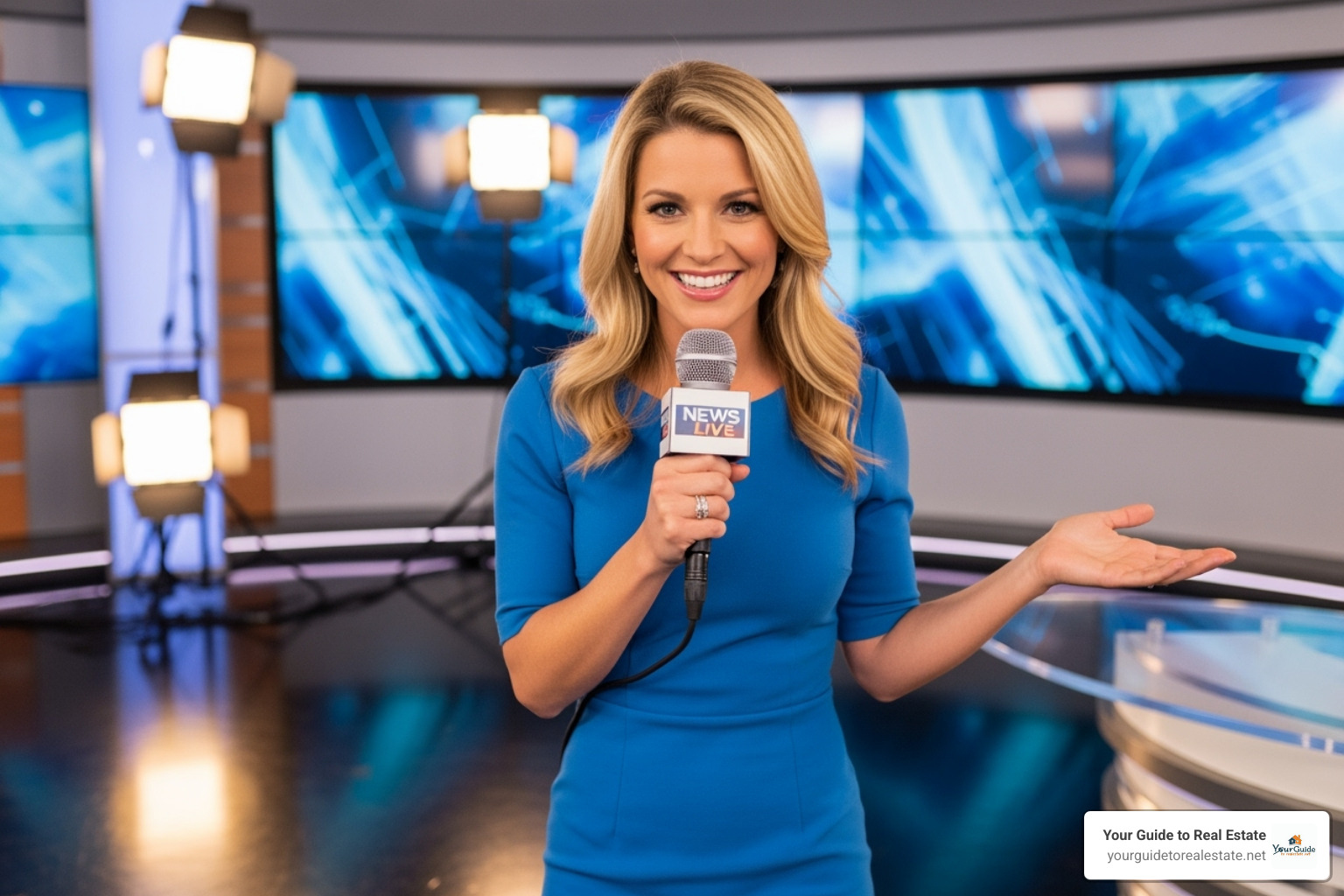 Kelly Rizzo hosting a TV segment - kelly rizzo net worth