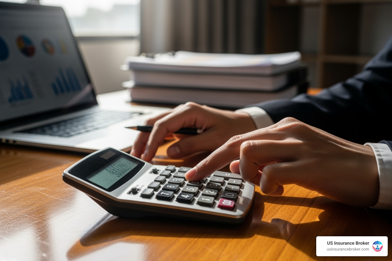 person using a calculator - do i need general liability insurance person using a calculator - do i need general liability insurance