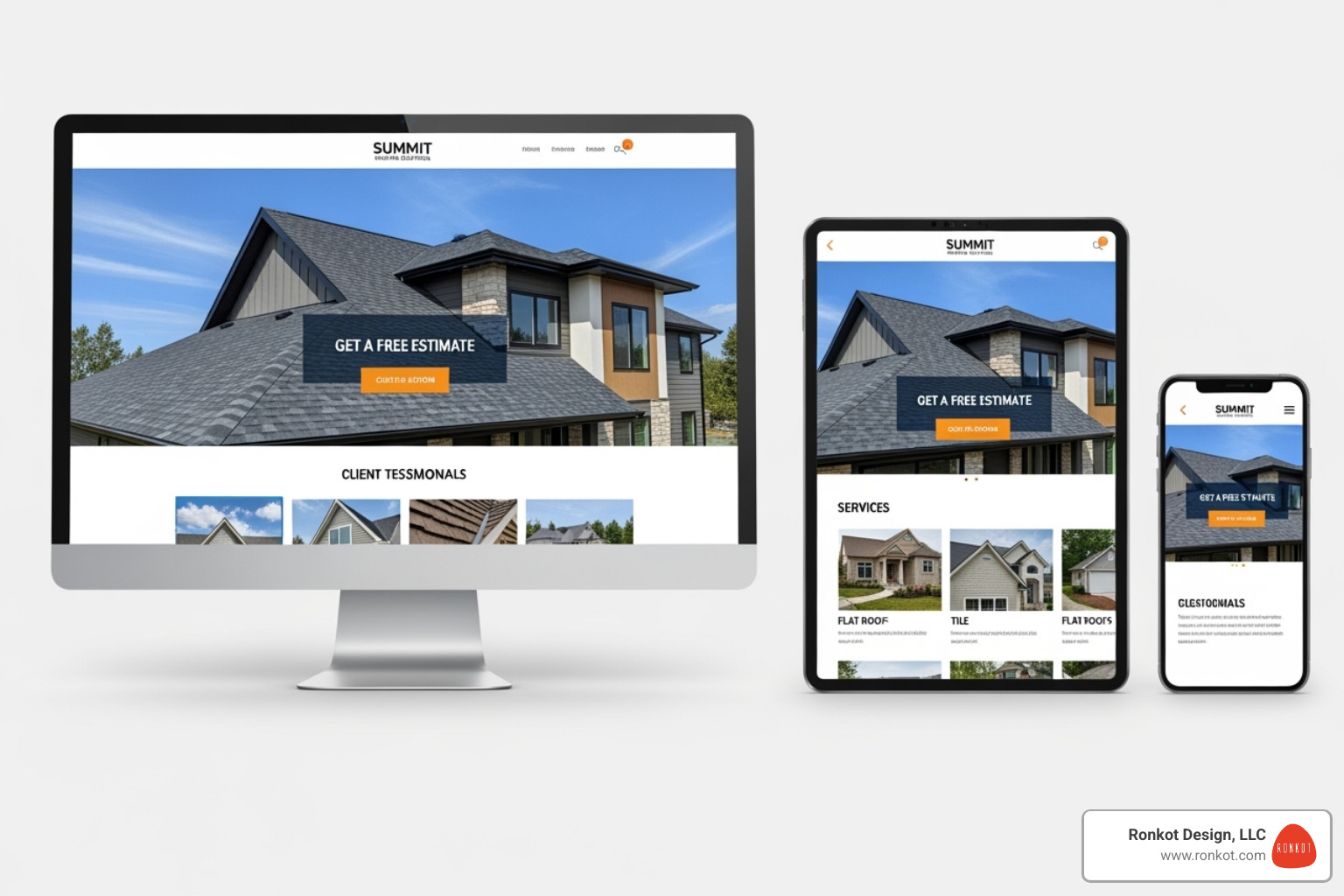 responsive roofing website design - roofer website designs responsive roofing website design - roofer website designs