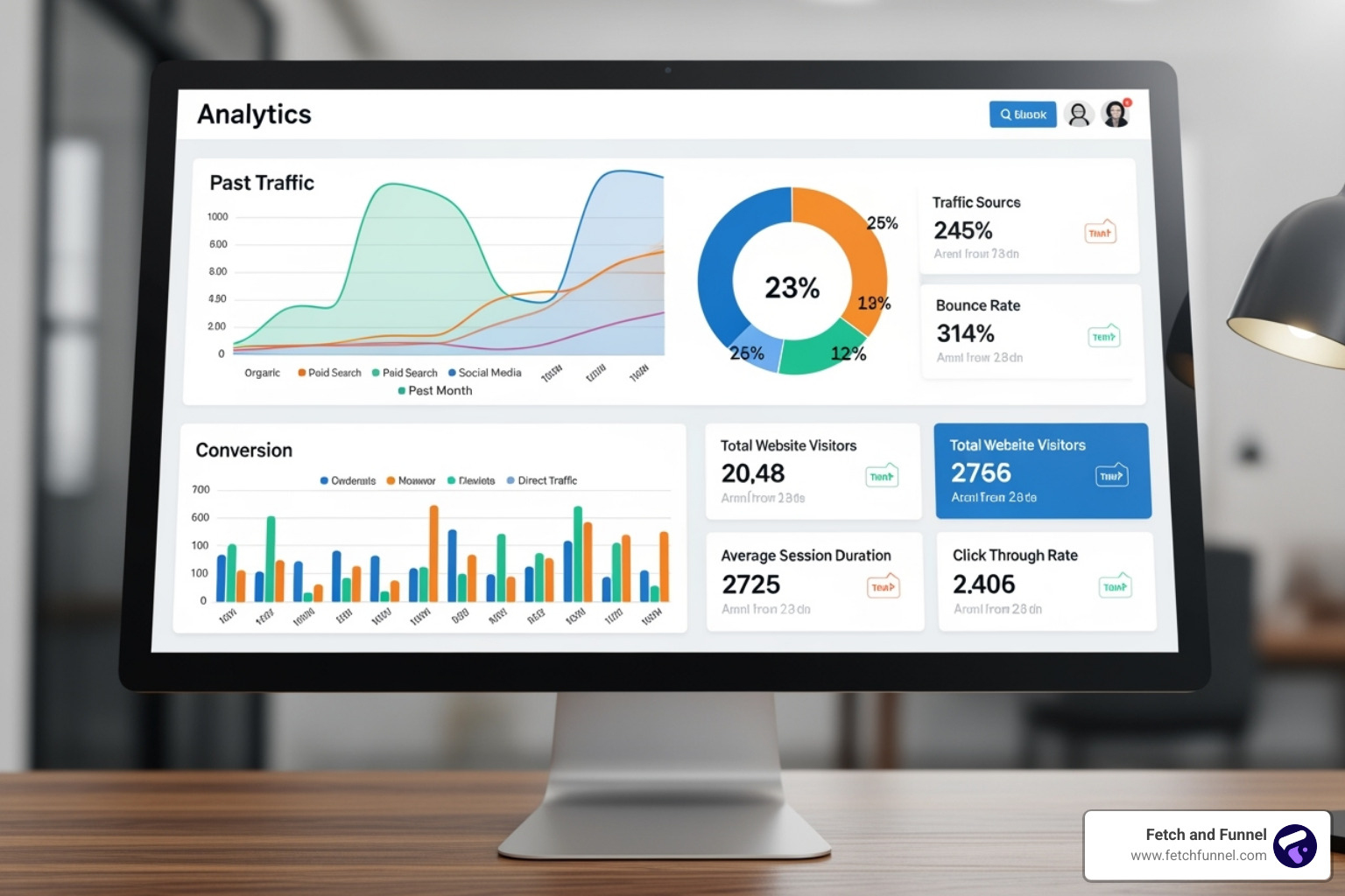 Analytics dashboard showing key metrics for digital marketing - performance marketing seo Analytics dashboard showing key metrics for digital marketing - performance marketing seo