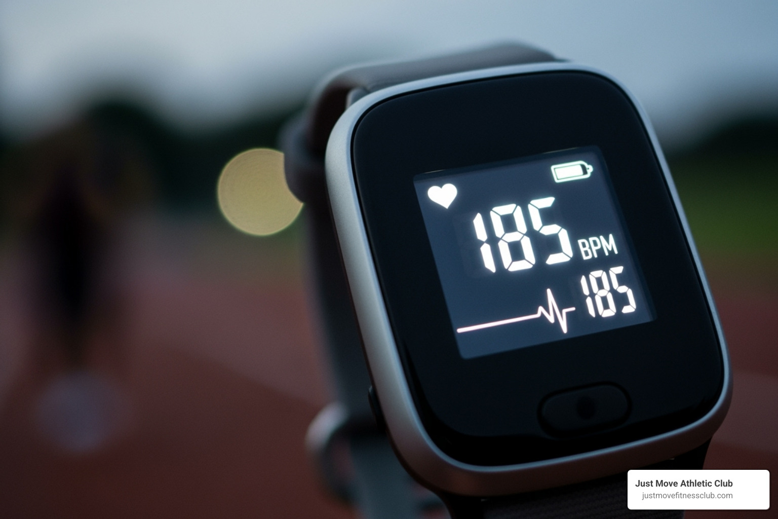 A heart rate monitor showing a high heart rate during exercise - spin classes near me A heart rate monitor showing a high heart rate during exercise - spin classes near me