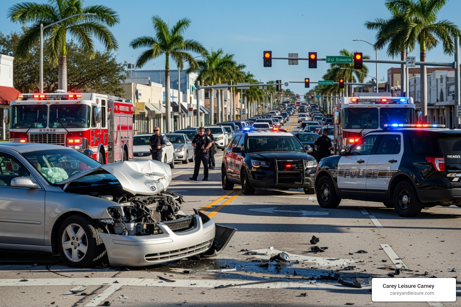 Car crash on a St. Petersburg road - personal injury lawyer St Petersburg Car crash on a St. Petersburg road - personal injury lawyer St Petersburg
