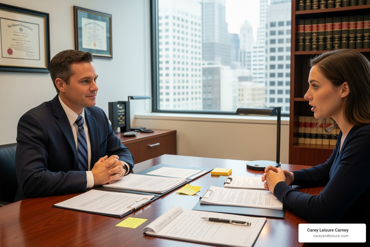 Lawyer meeting with a client - personal injury lawyer St Petersburg Lawyer meeting with a client - personal injury lawyer St Petersburg