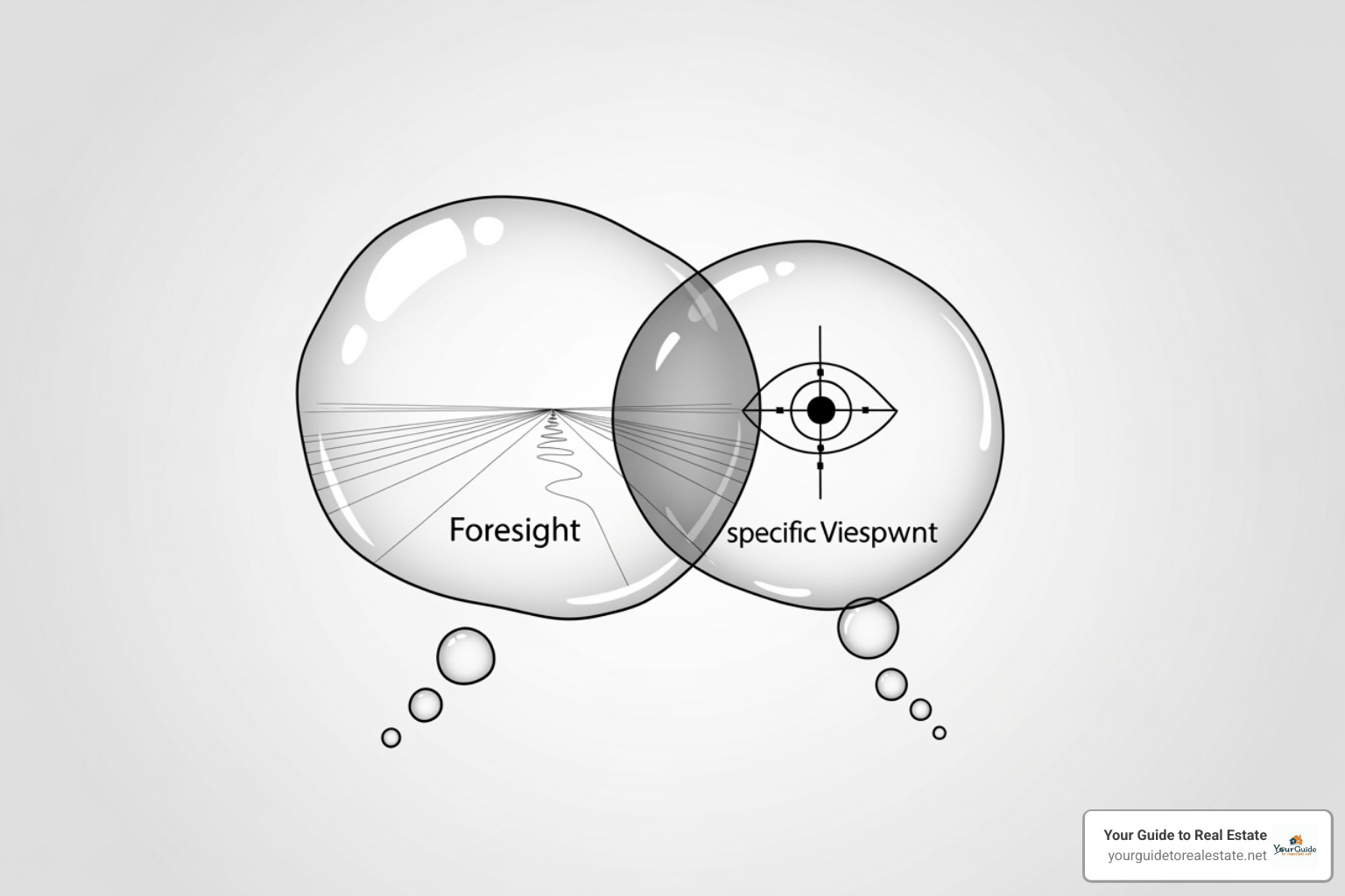 two overlapping word bubbles: 'Prospective' and 'Perspective' - prospective definition