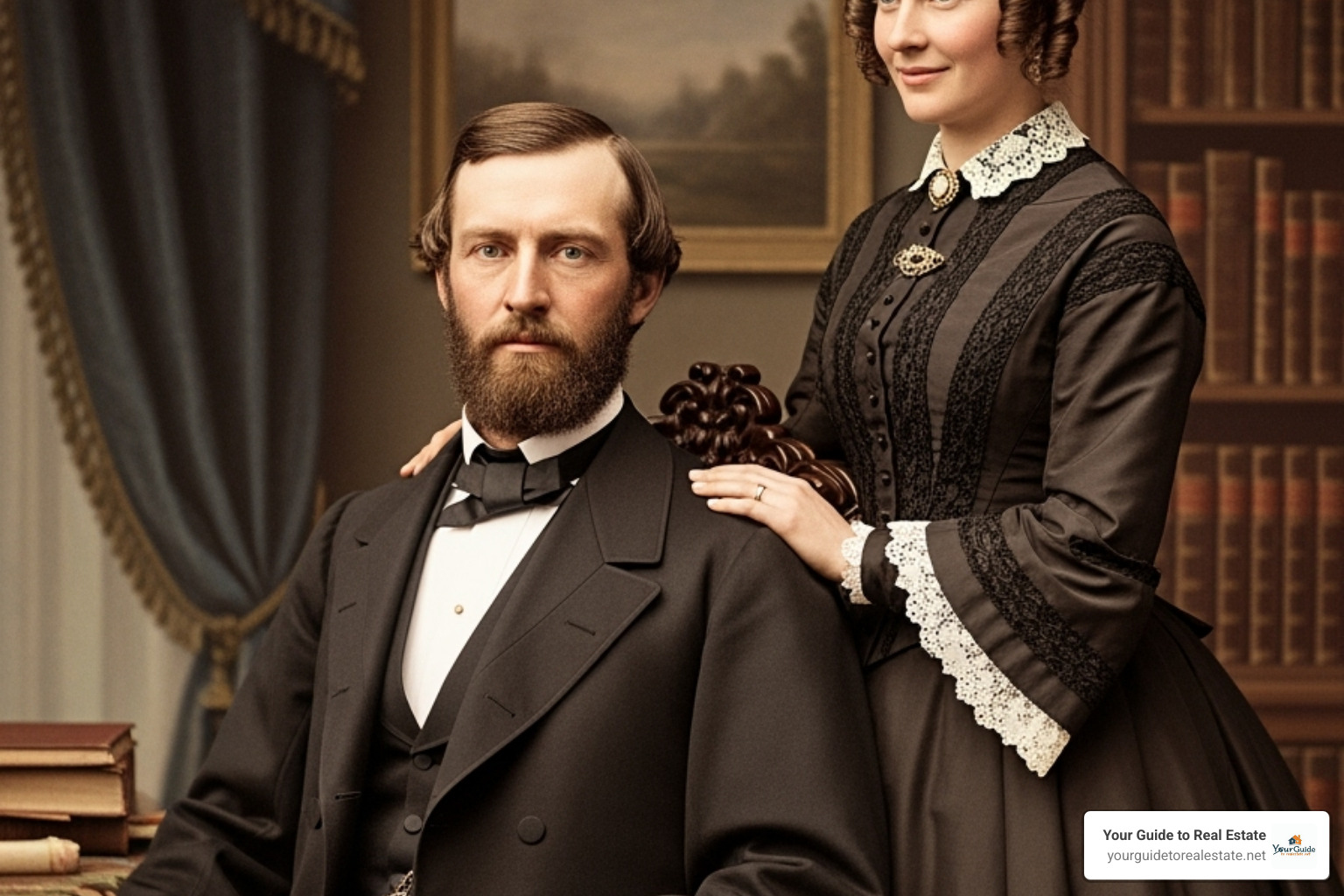 John and Annie Bidwell - bidwell mansion