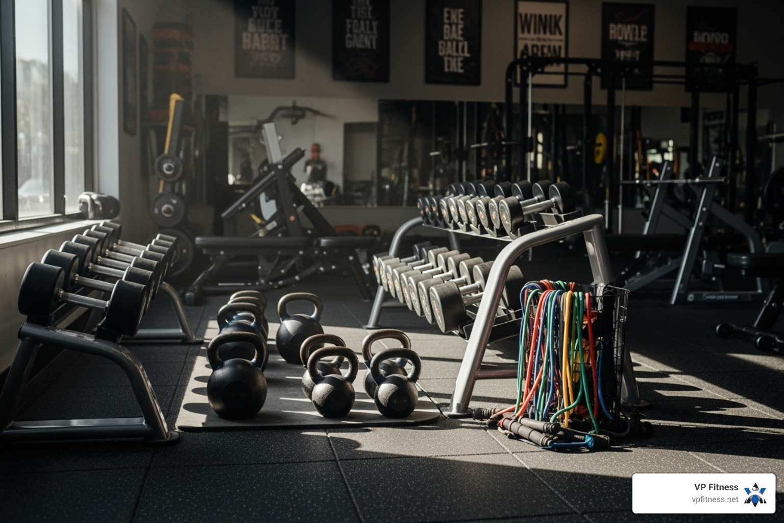 Various weight training equipment like dumbbells, kettlebells, and resistance bands - weight training for women Various weight training equipment like dumbbells, kettlebells, and resistance bands - weight training for women