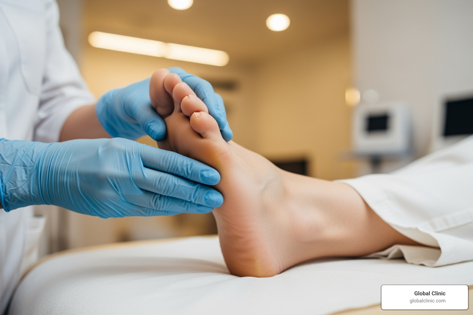 Common foot problems like bunions or hammertoes - podiatric care meaning