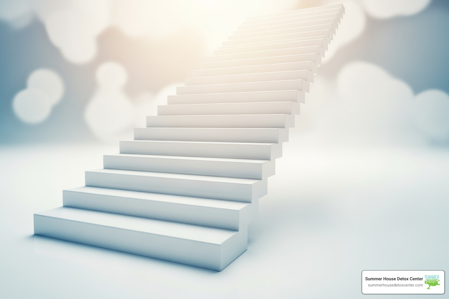 Staircase representing levels of care - rehab for teens miami Staircase representing levels of care - rehab for teens miami