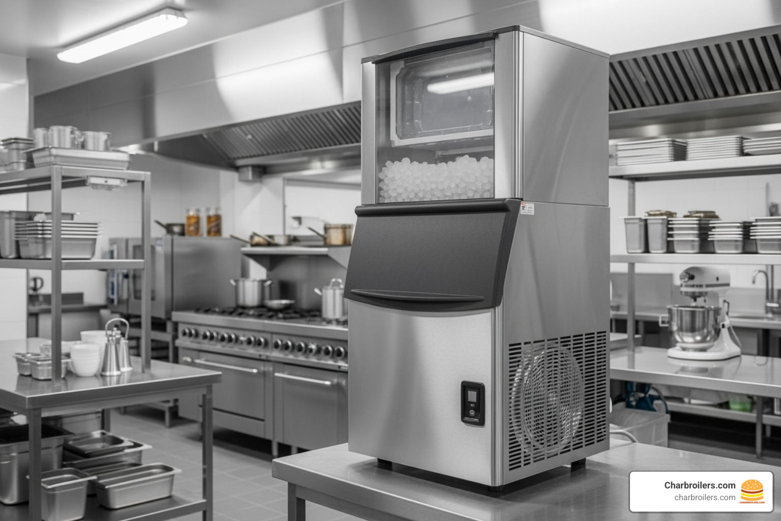 air cooled ice machine ventilation - cube ice machine price