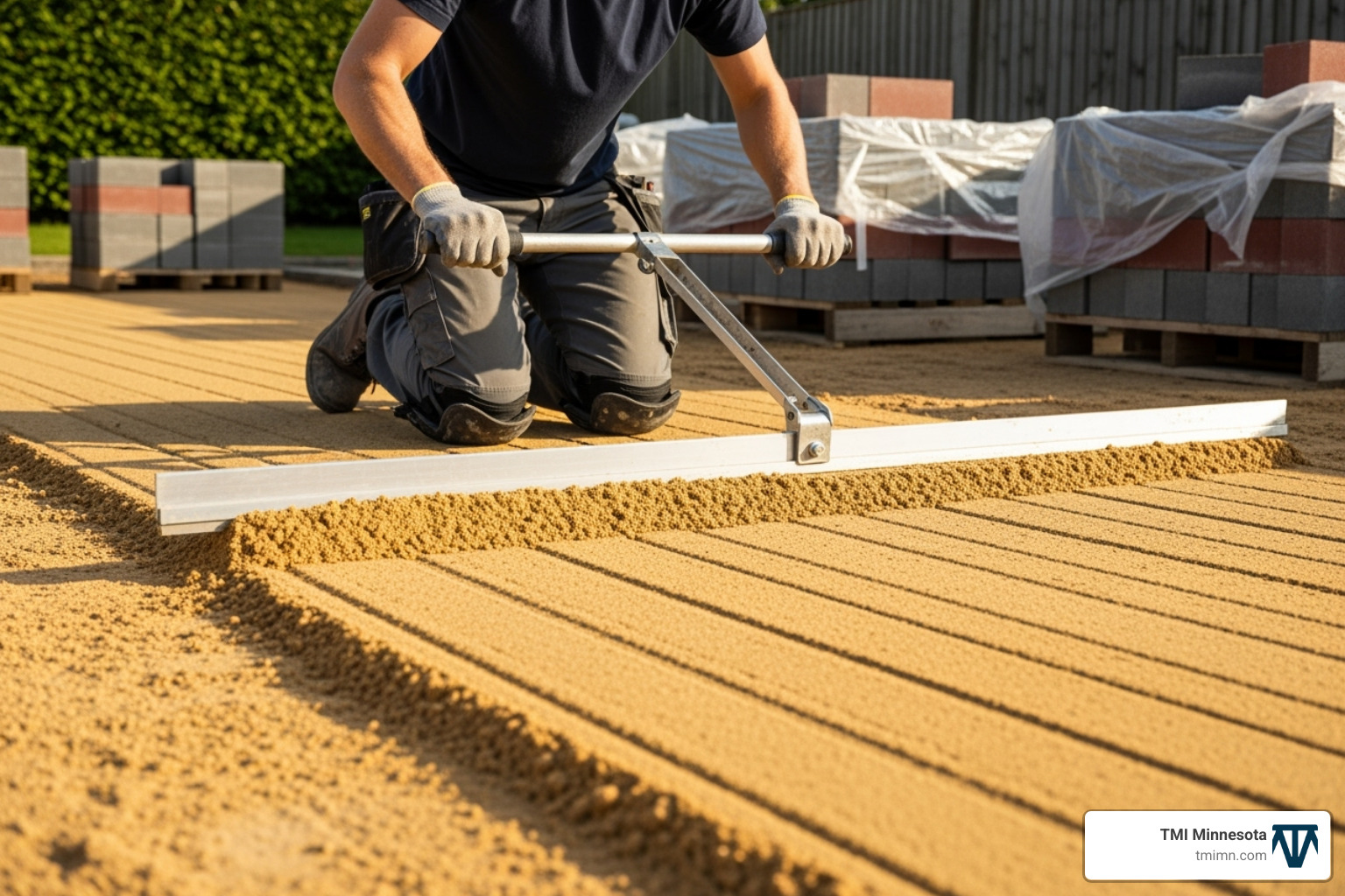 contractor screeding sand - block paving contractors contractor screeding sand - block paving contractors
