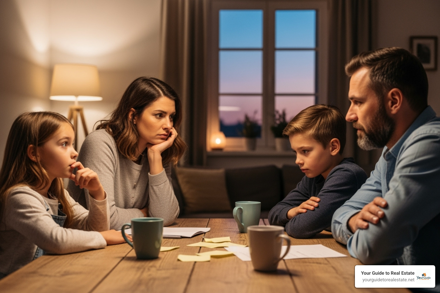 Family making a complex life decision - stephen and katie miller