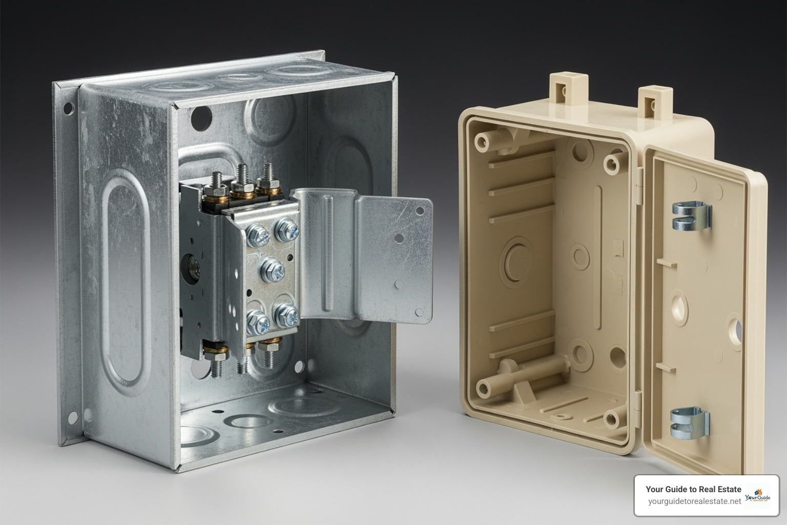 fan-rated metal electrical box vs standard plastic electrical box - ceiling fan installation fan-rated metal electrical box vs standard plastic electrical box - ceiling fan installation