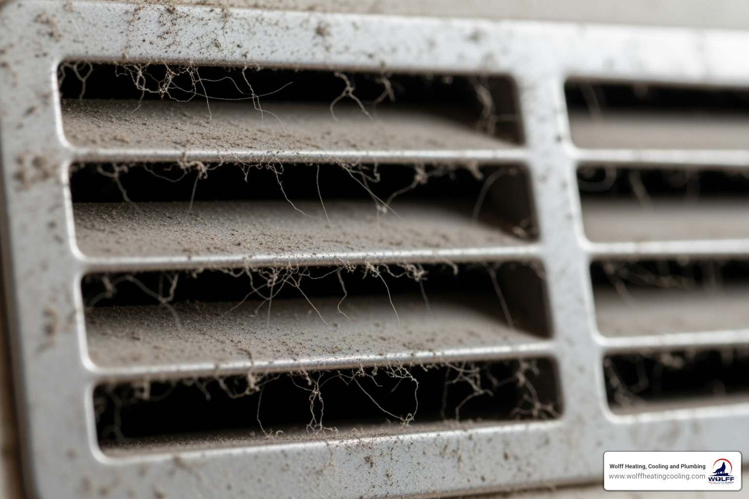 of a dusty air vent or condensation on a window - air quality services rio rancho