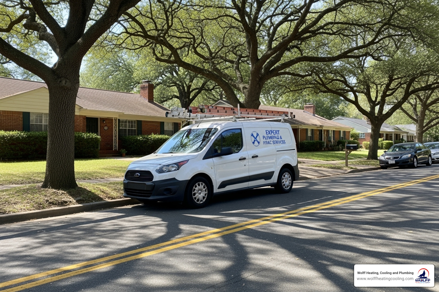 Wolff service van - emergency plumber albuquerque