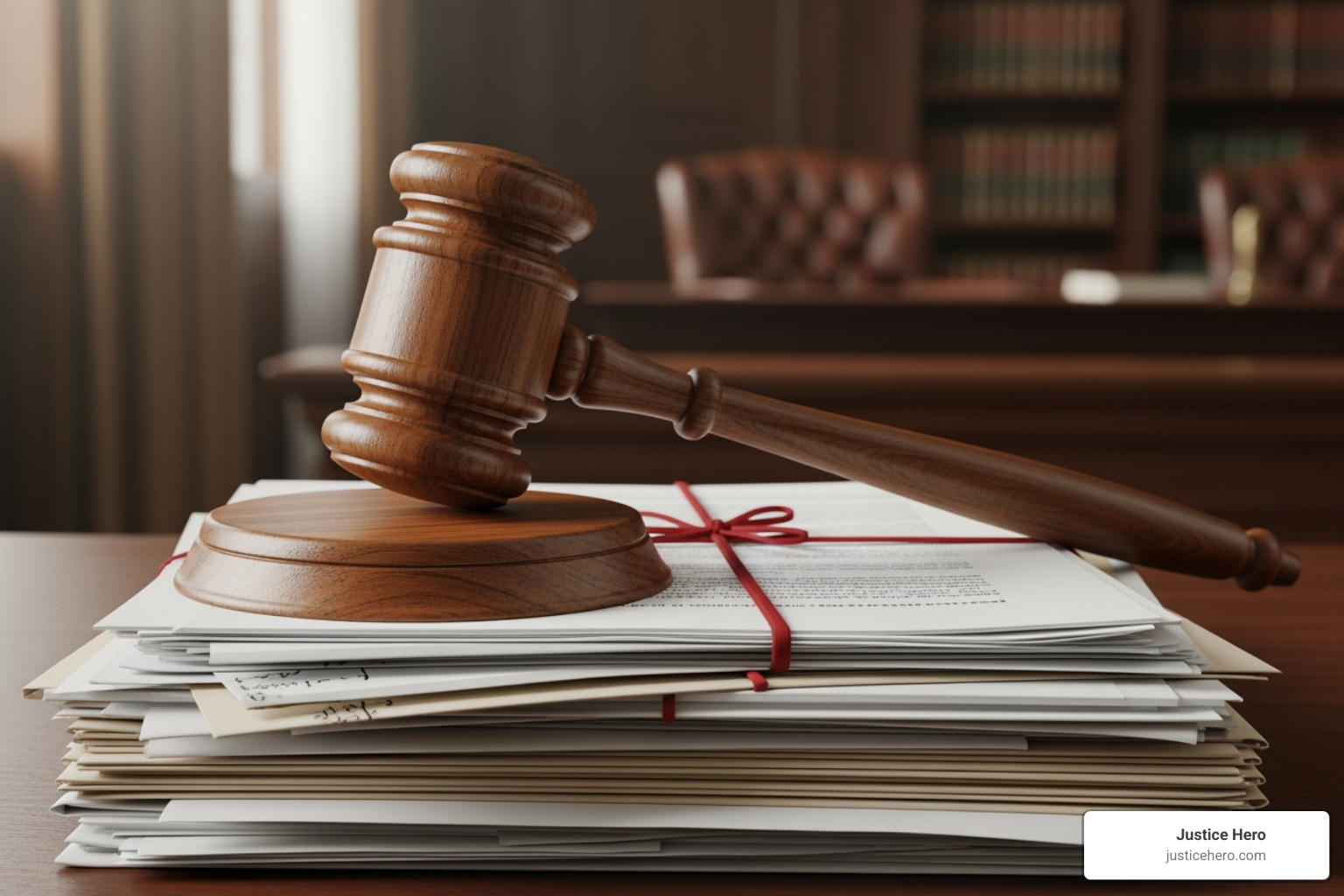 gavel and legal documents representing a lawsuit - paraquat lawsuit assistance