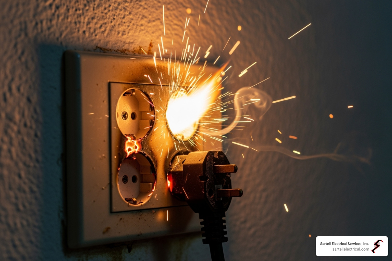 sparking electrical outlet - emergency electrician framingham ma sparking electrical outlet - emergency electrician framingham ma