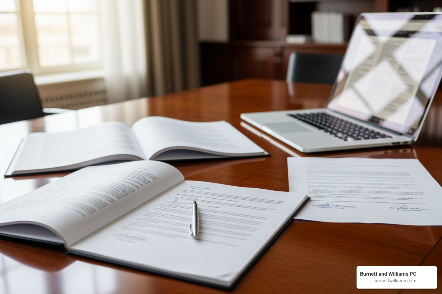 A lawyer compassionately consulting with a client, with legal documents open on the desk - richmond auto accident lawyers A lawyer compassionately consulting with a client, with legal documents open on the desk - richmond auto accident lawyers