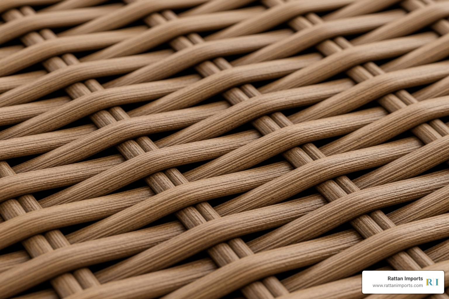 a close-up shot showing the texture of high-quality PE wicker on an outdoor booth - outdoor booth seating