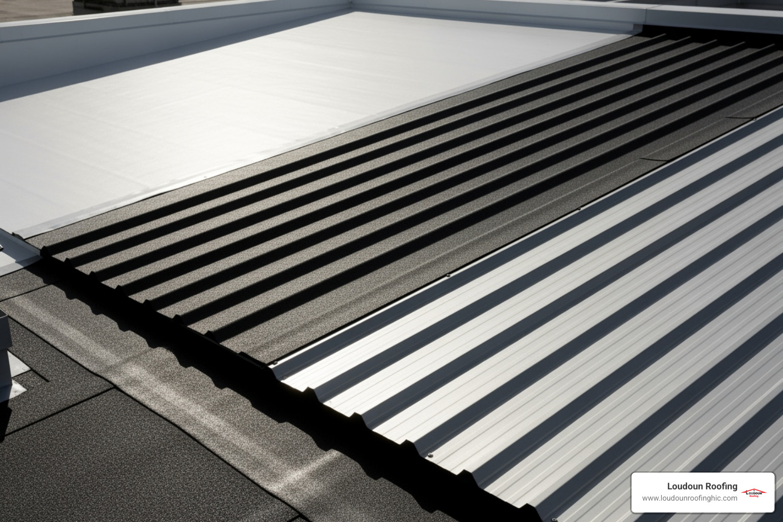 commercial roofing materials like TPO, EPDM, and Metal - commercial roofing contractor winchester va