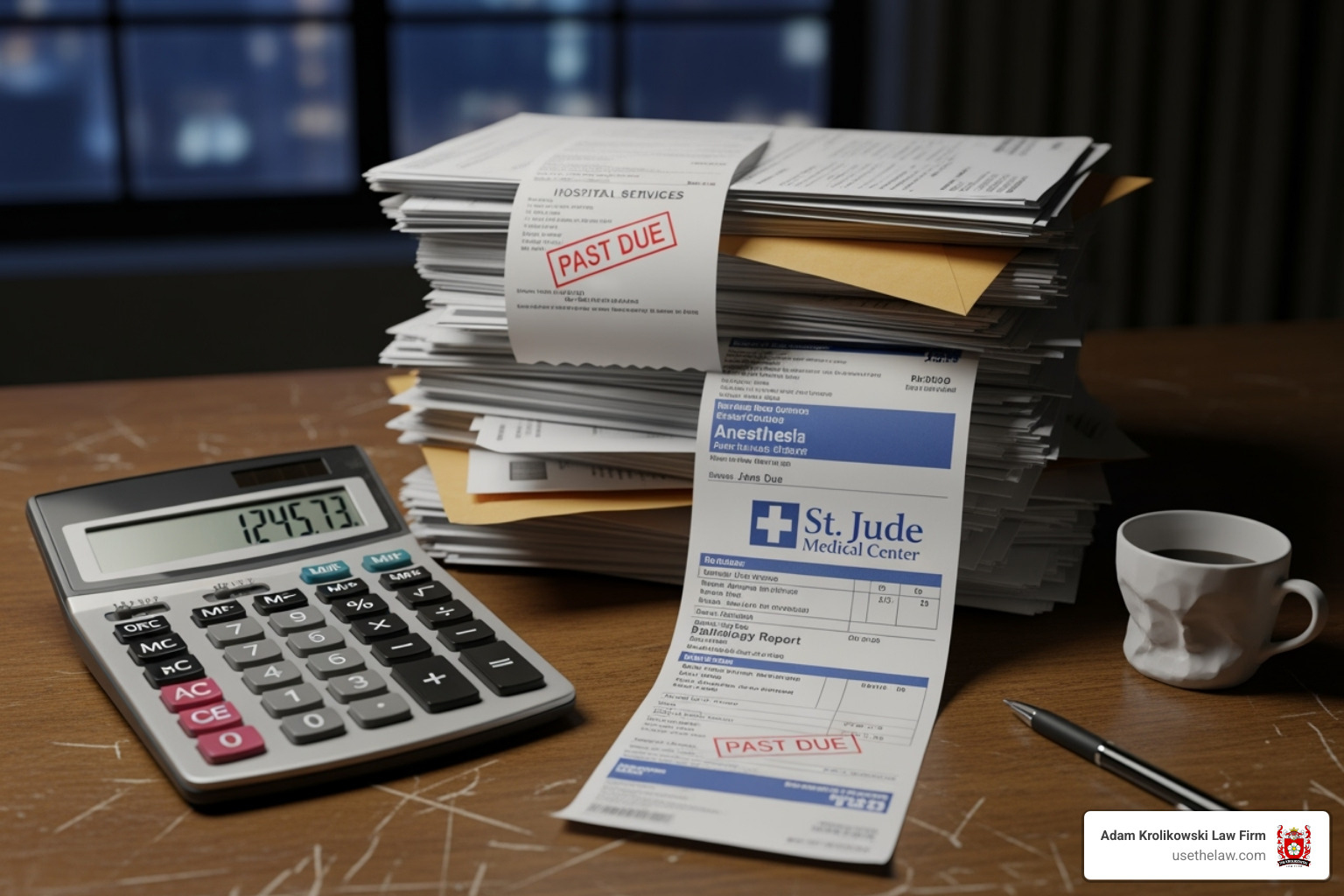 calculator and medical bills - Spinal cord injury claim