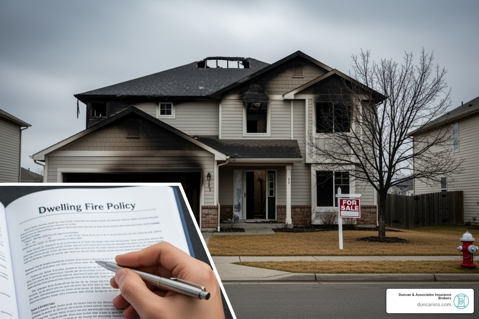 document with "DP-1, DP-2, DP-3" highlighted - dwelling fire policy