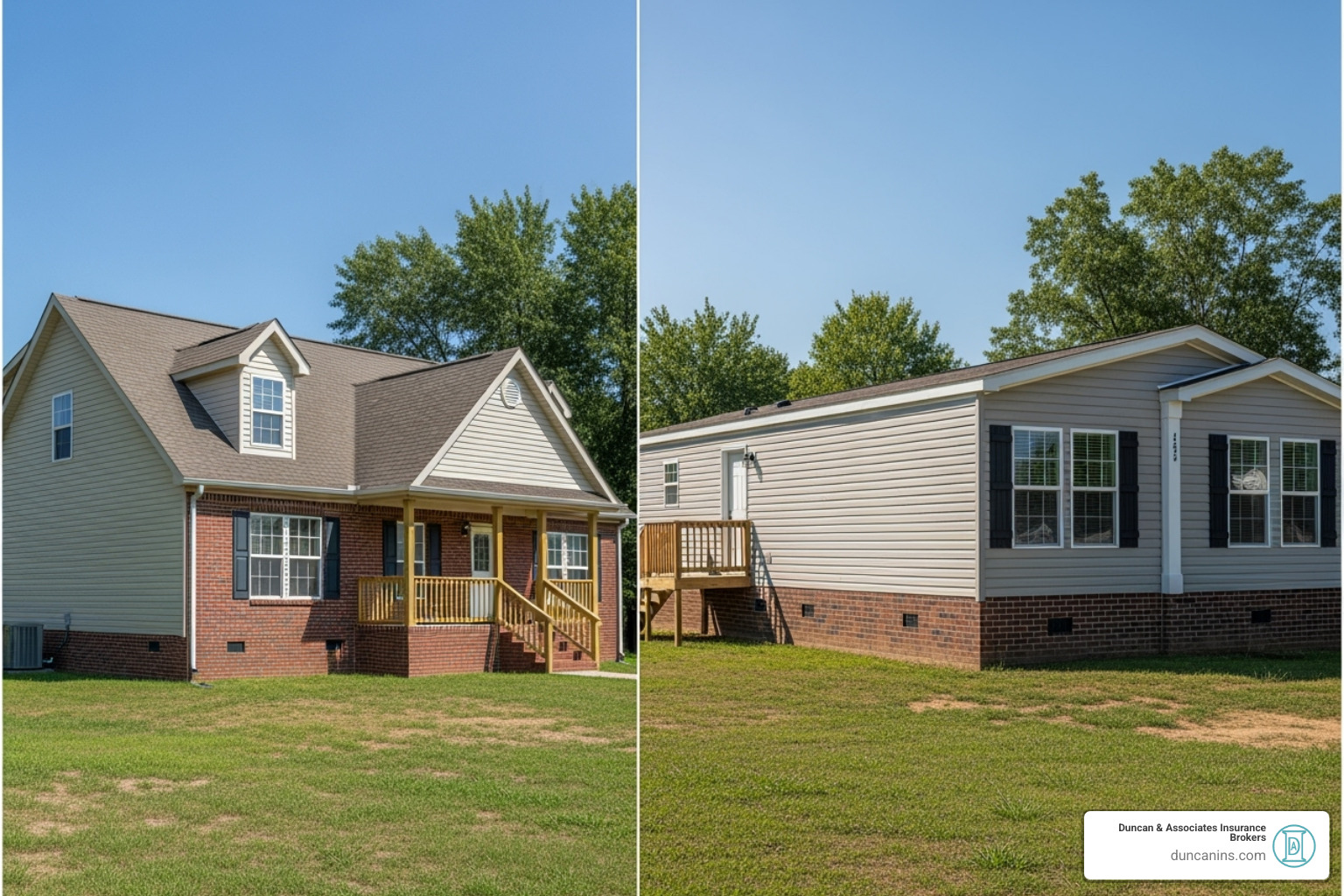 traditional home vs manufactured home - comprehensive mobile home coverage