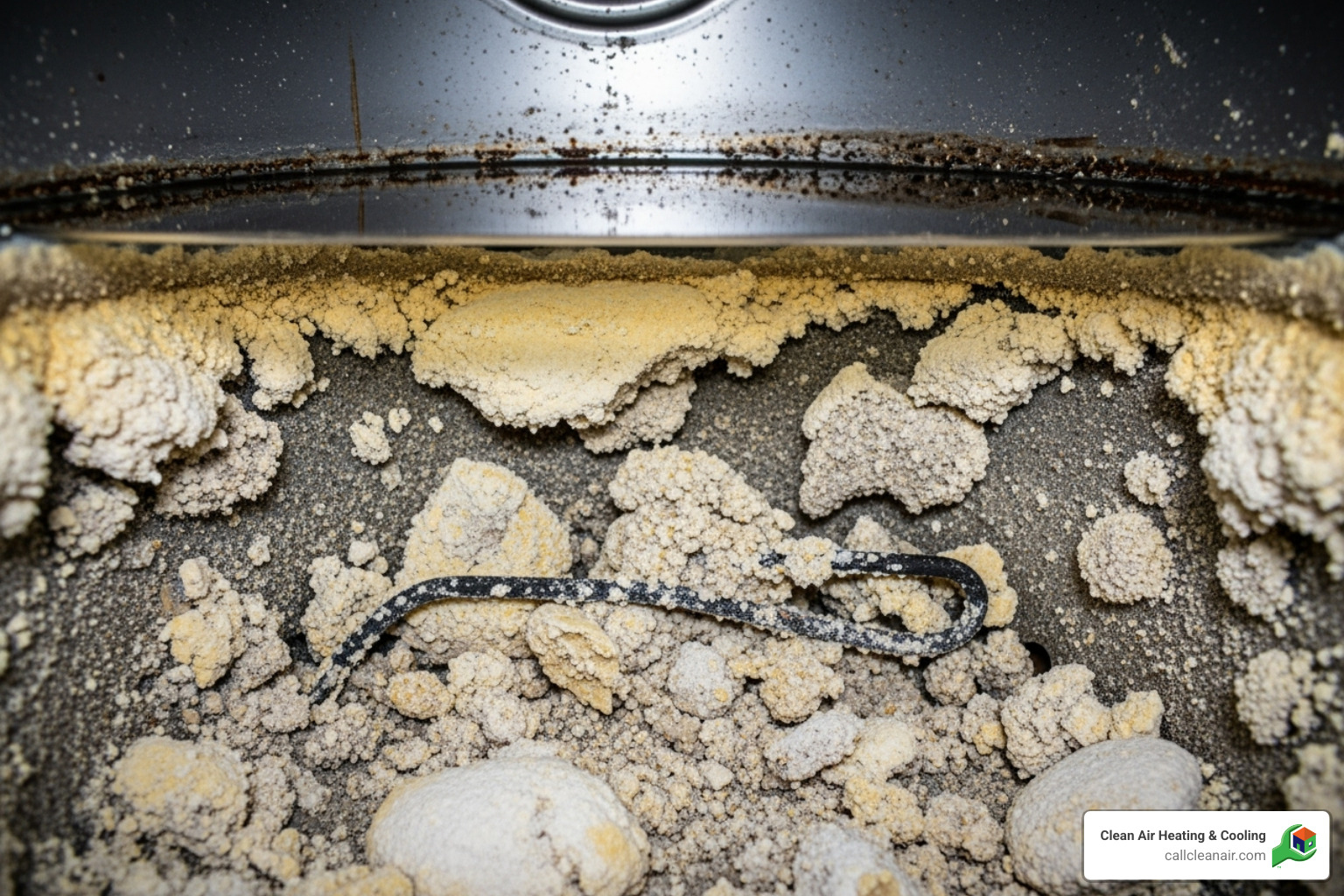 sediment buildup in water heater - water heater repair