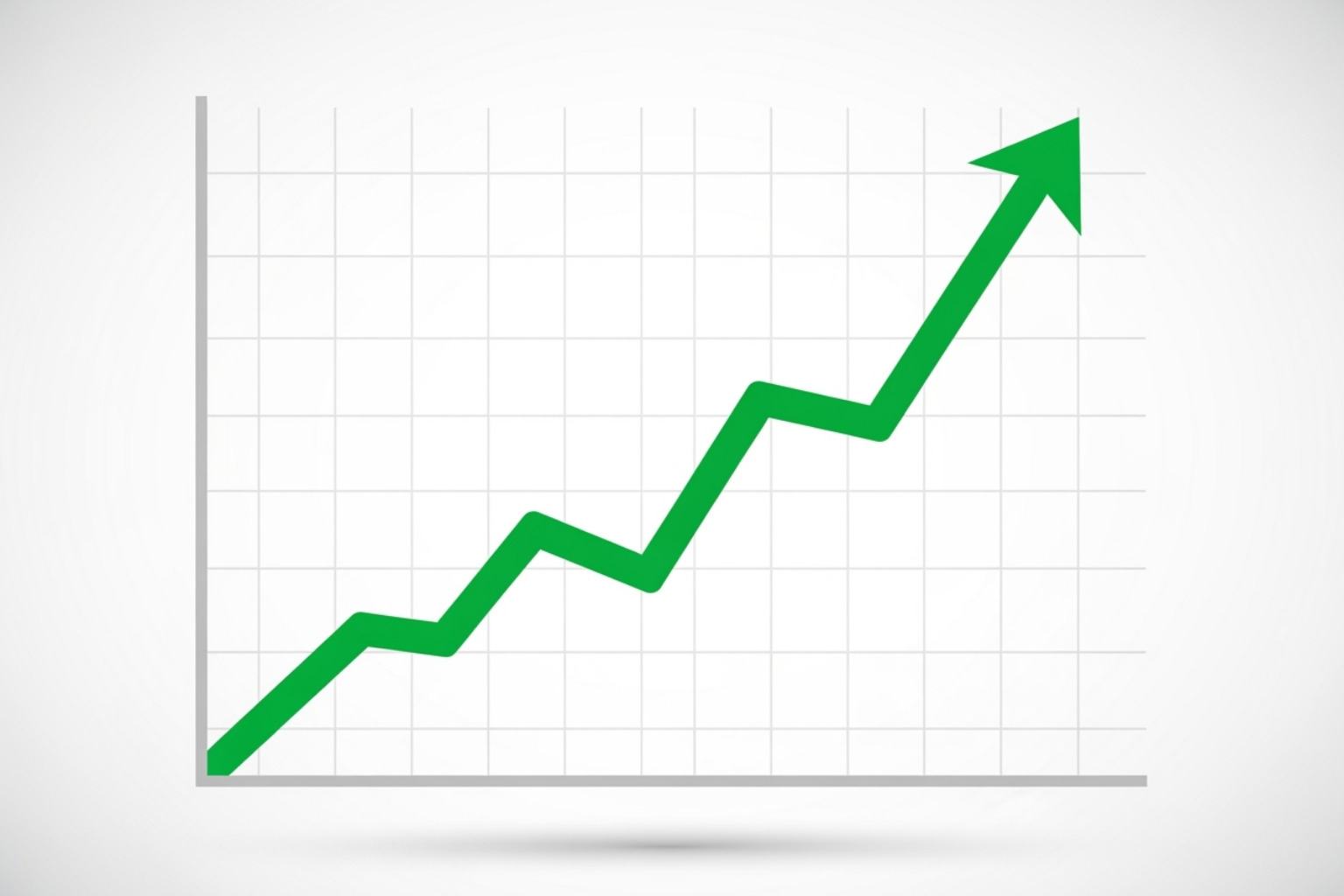 graph showing upward business growth - white label seo services